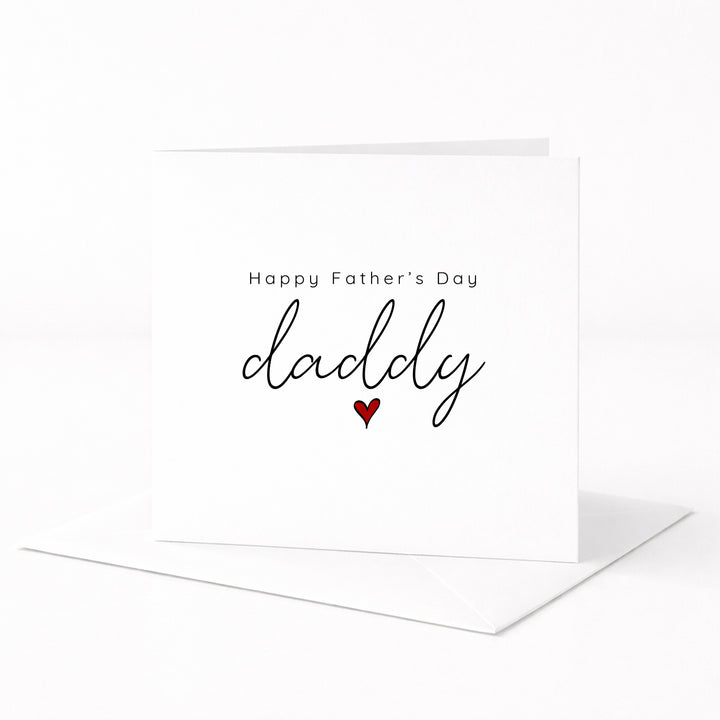 Happy Father's Day Daddy Card