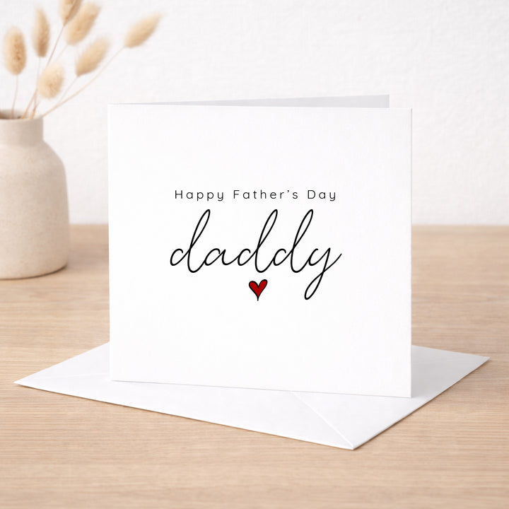 Happy Father's Day Daddy Card