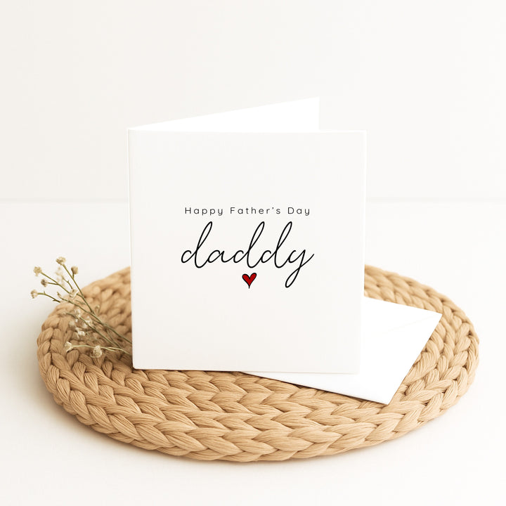 Happy Father's Day Daddy Card