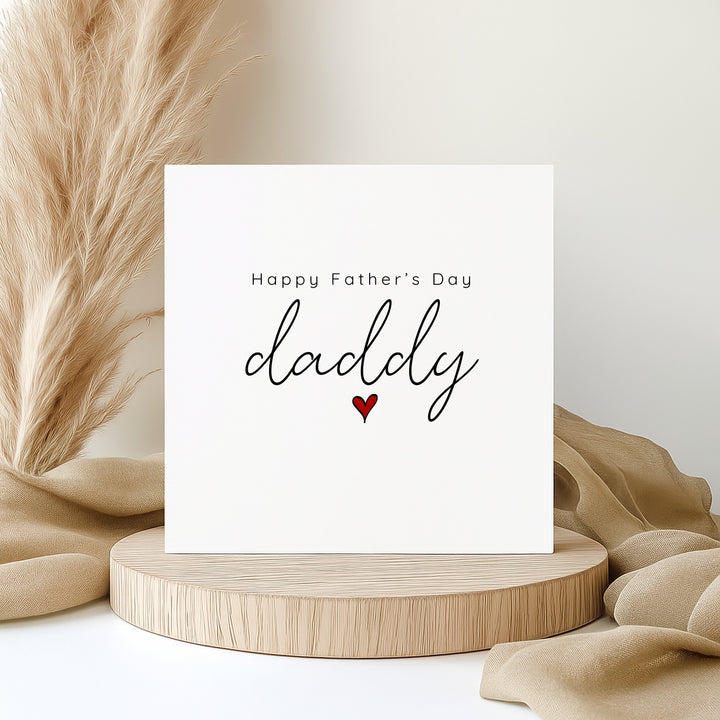 Happy Father's Day Daddy Card