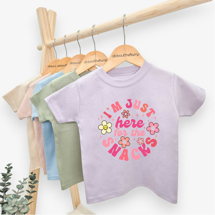 Girls Retro Style Children's T-shirt (Multiple Designs)