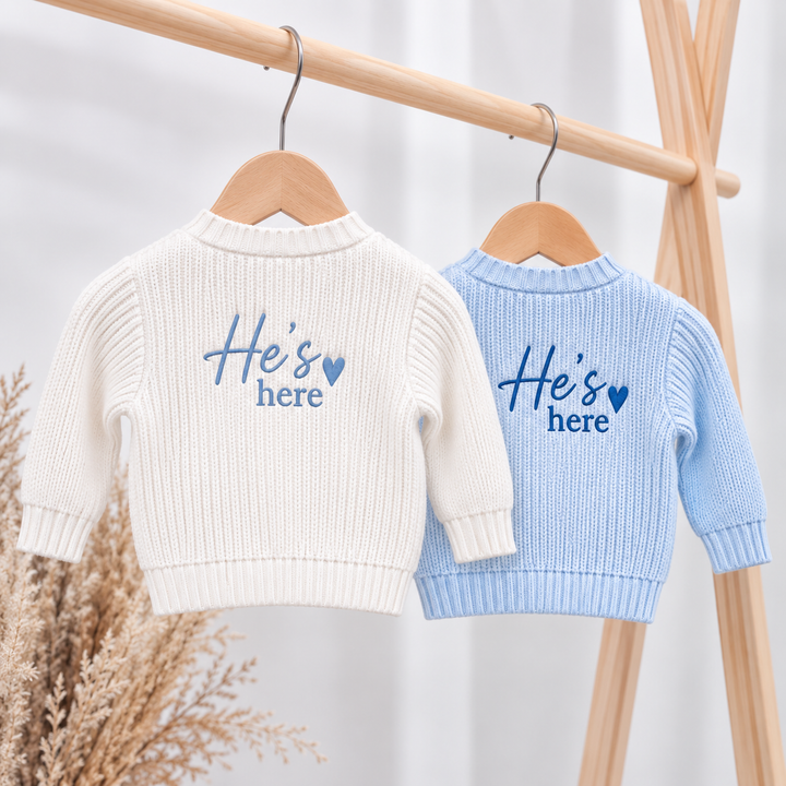 Embroidered He&