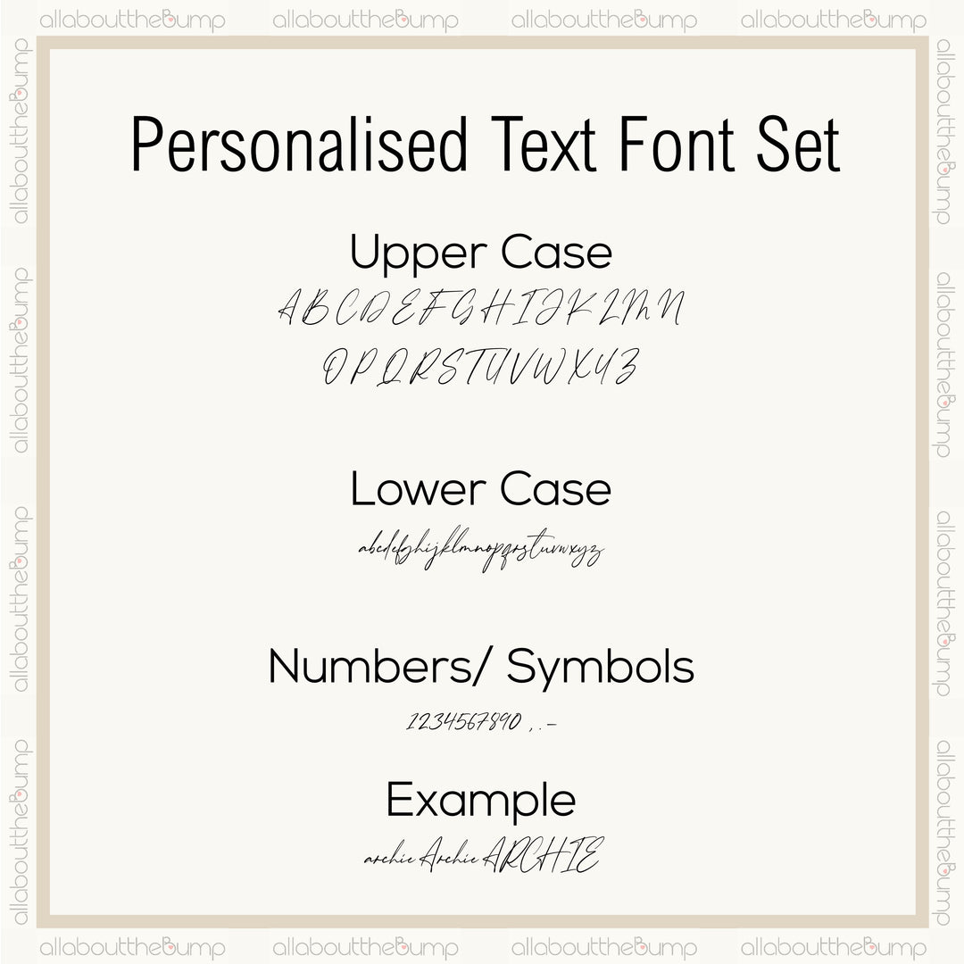 Personalised Beige Giraffes Happy Mother's Day Baby Grow, Vest or Bib