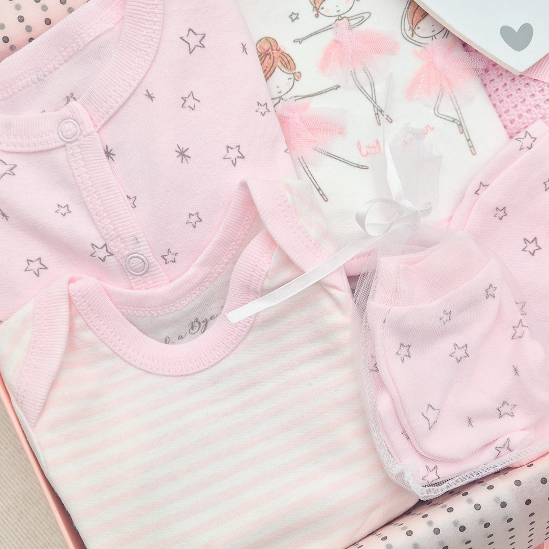 Girls Pink Star Ballerina Luxury Gift Hamper