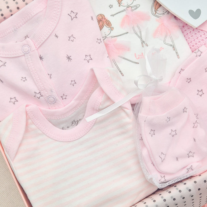 Girls Pink Star Ballerina Luxury Gift Hamper