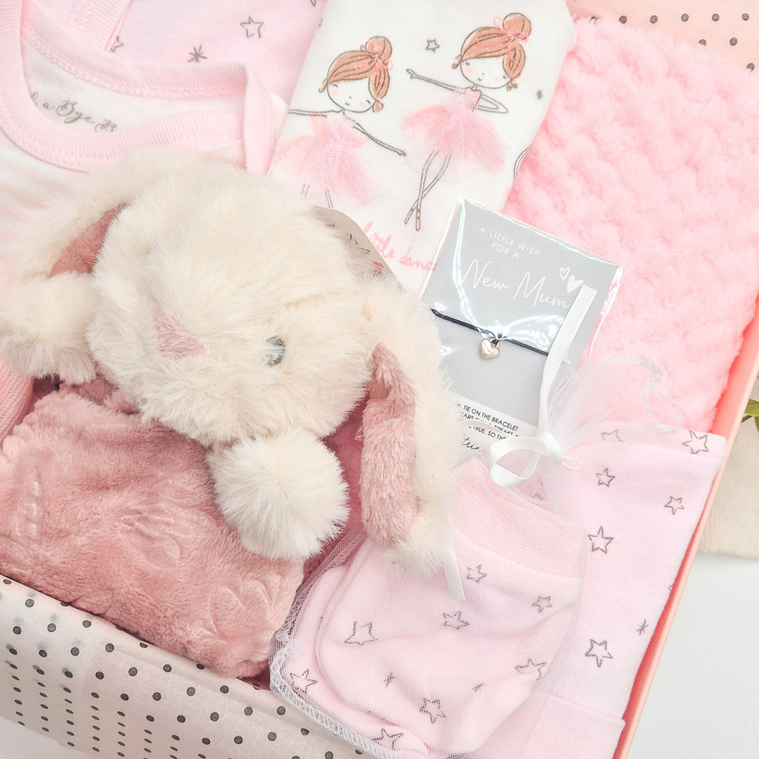 Girls Pink Ballerina Luxury Hamper Gift Set