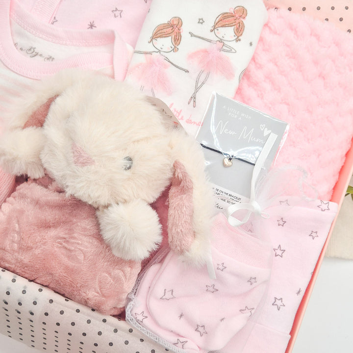 Girls Pink Ballerina Luxury Hamper Gift Set