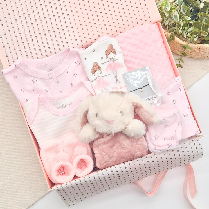 Girls Pink Ballerina Luxury Hamper Gift Set