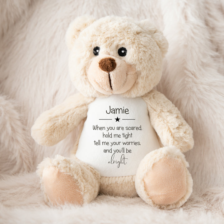 Personalised Hold Me Tight Teddy