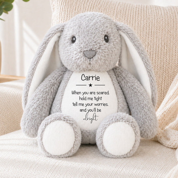 Personalised Hold Me Tight Poem Soft Toy