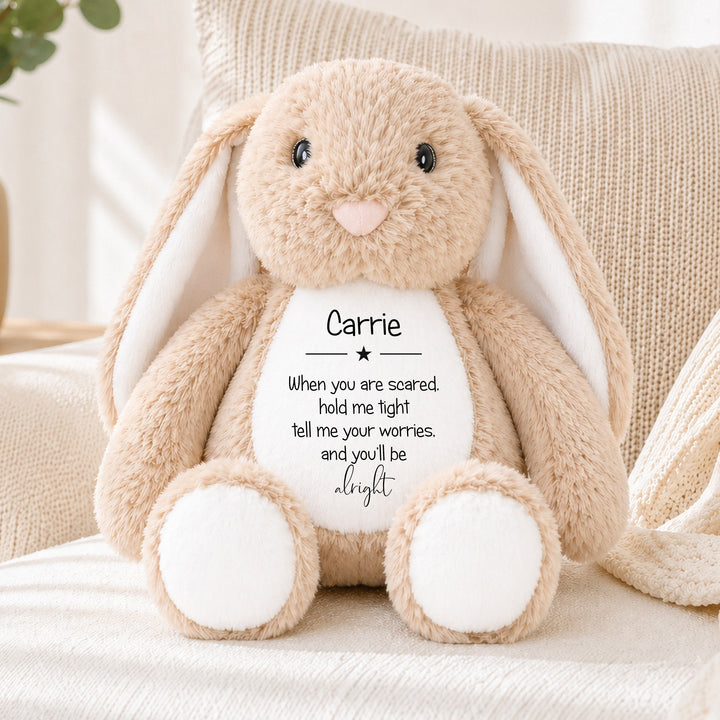 Personalised Hold Me Tight Poem Soft Toy