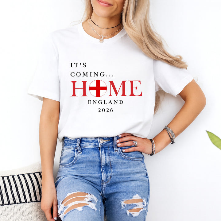 White It's Coming Home World Cup Family Matching Outfits