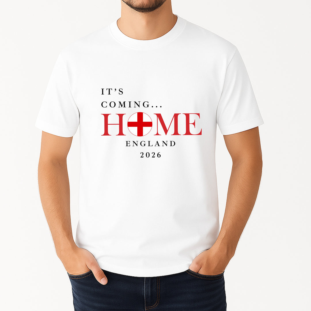 White It's Coming Home World Cup Family Matching Outfits