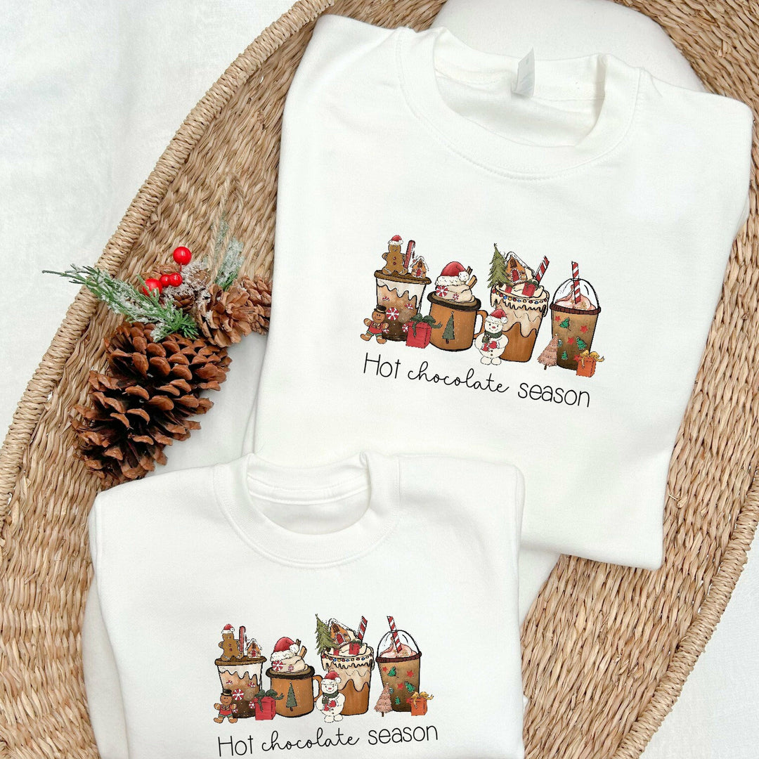 Hot Chocolate Season Mum & Mini Sweatshirts