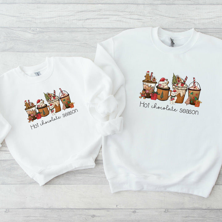 Hot Chocolate Season Mum & Mini Sweatshirts