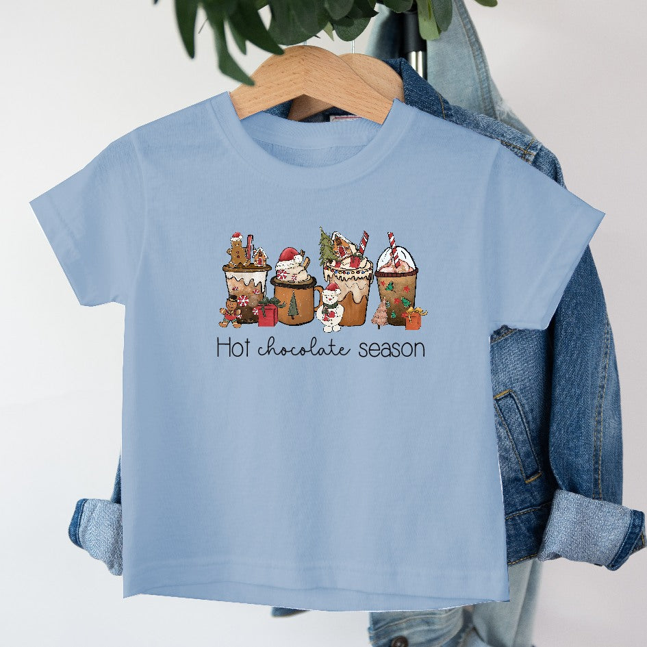 Hot Chocolate Season Kids T-shirt