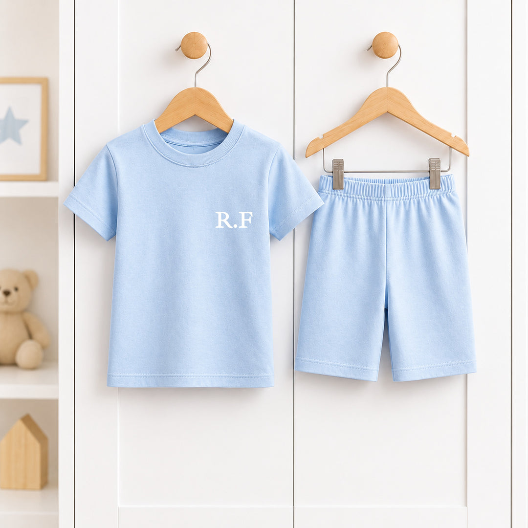 Personalised Initial Toddler Short Set