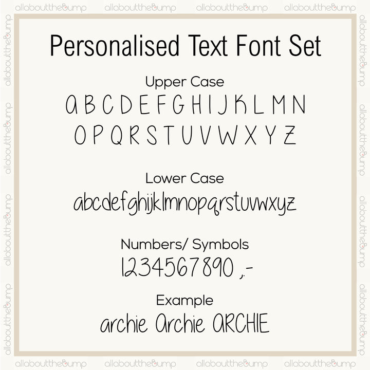 Personalised It's A Boy Blue Teddy Baby Shower Stickers