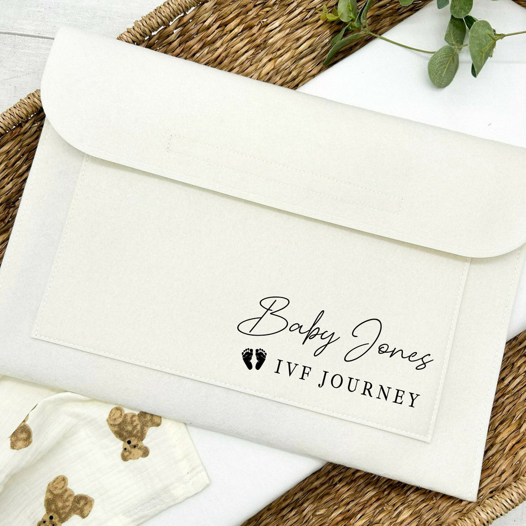 Personalised IVF Journey Pregnancy/Maternity Notes Folder