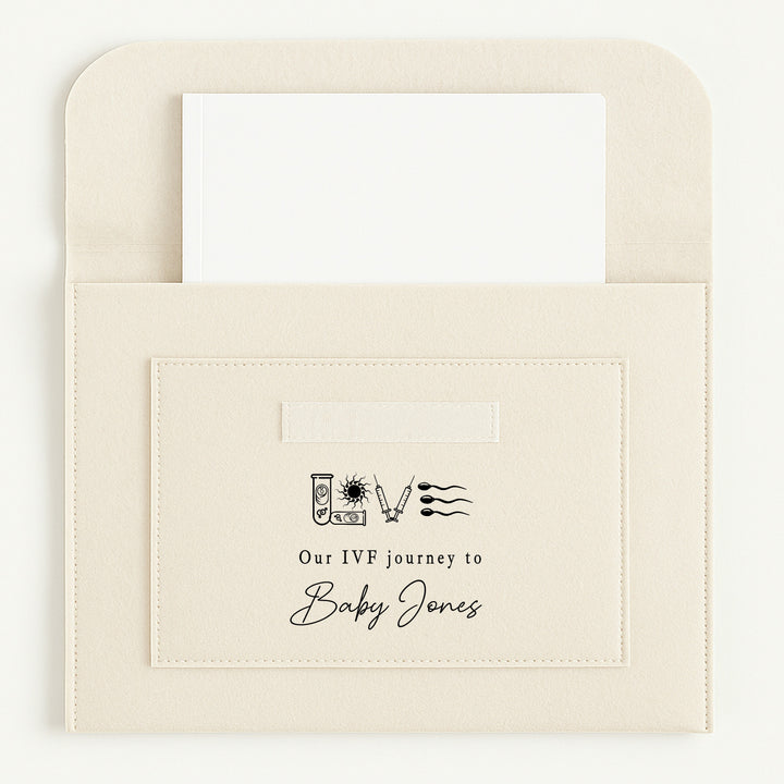 Personalised Our IVF Journey Pregnancy/Maternity Notes Folder