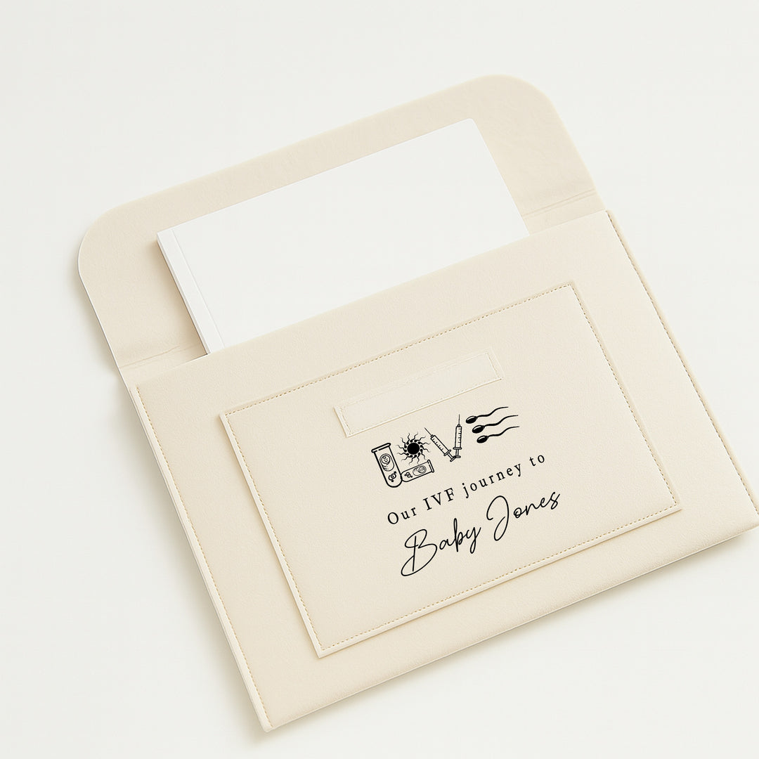 Personalised Our IVF Journey Pregnancy/Maternity Notes Folder
