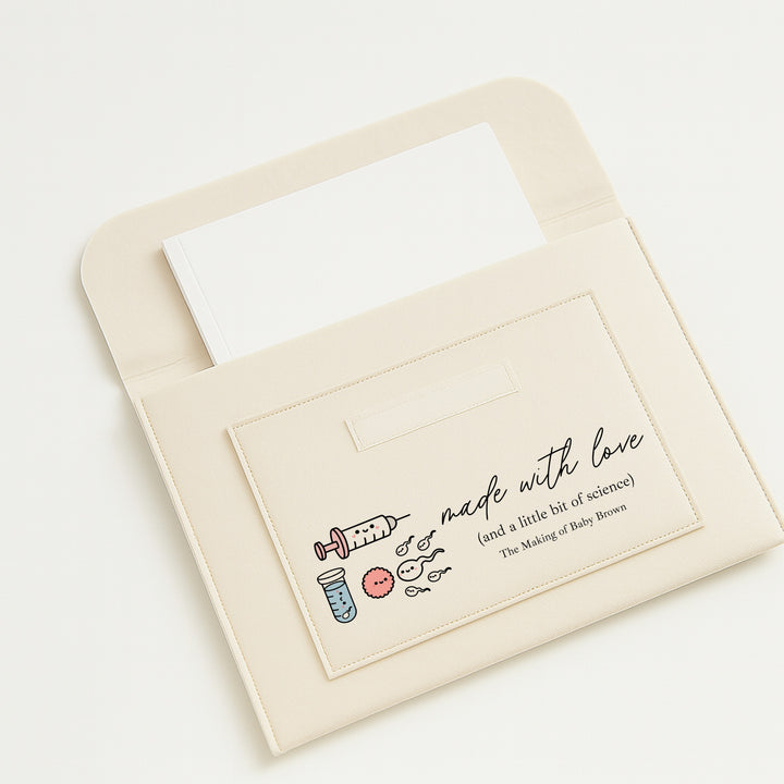 Made With Love And Science Pregnancy/Maternity Notes Folder