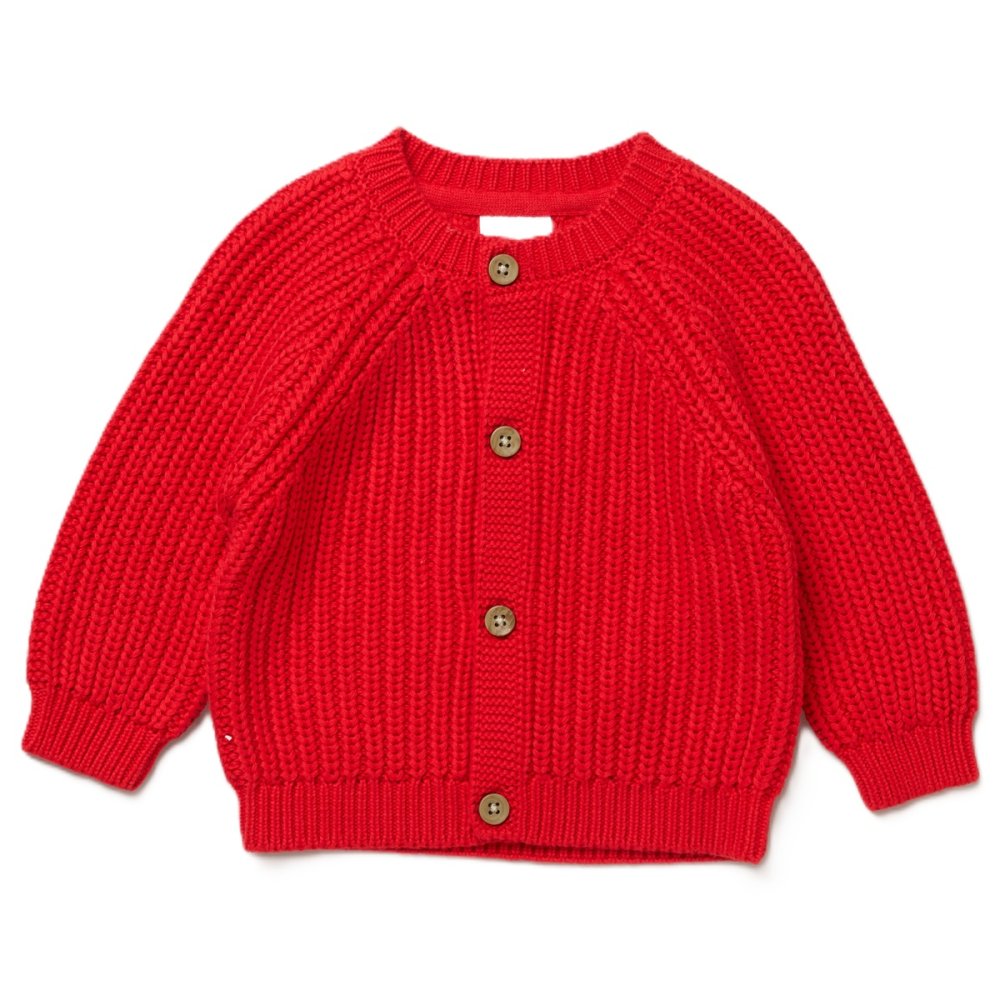 Santa My First Christmas Cardigan