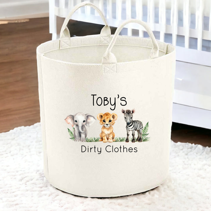 Personalised Jungle Toy Tub