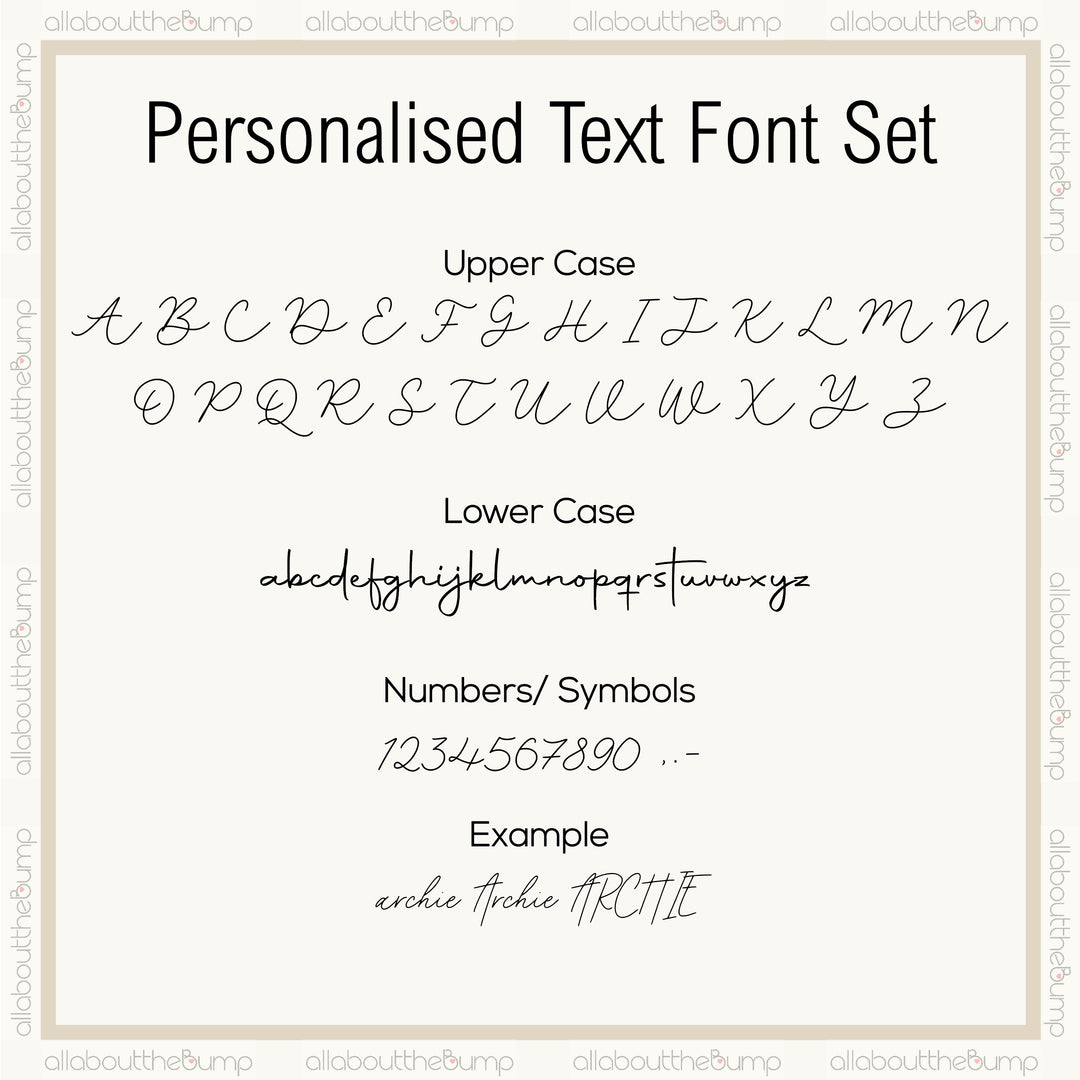 Personalised Watercolour Safari Birthday Party Guest Book