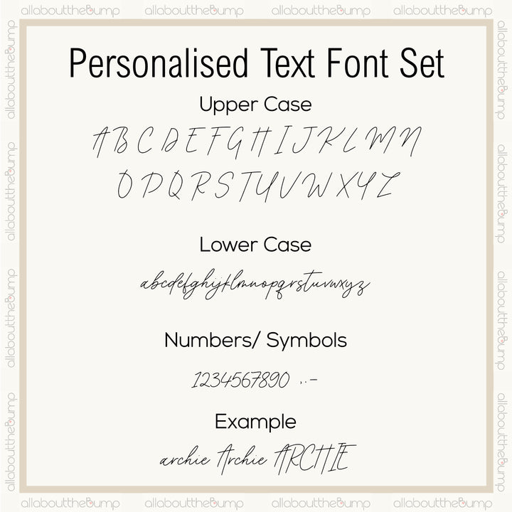 Personalised Watercolour Safari Baby Shower Stickers