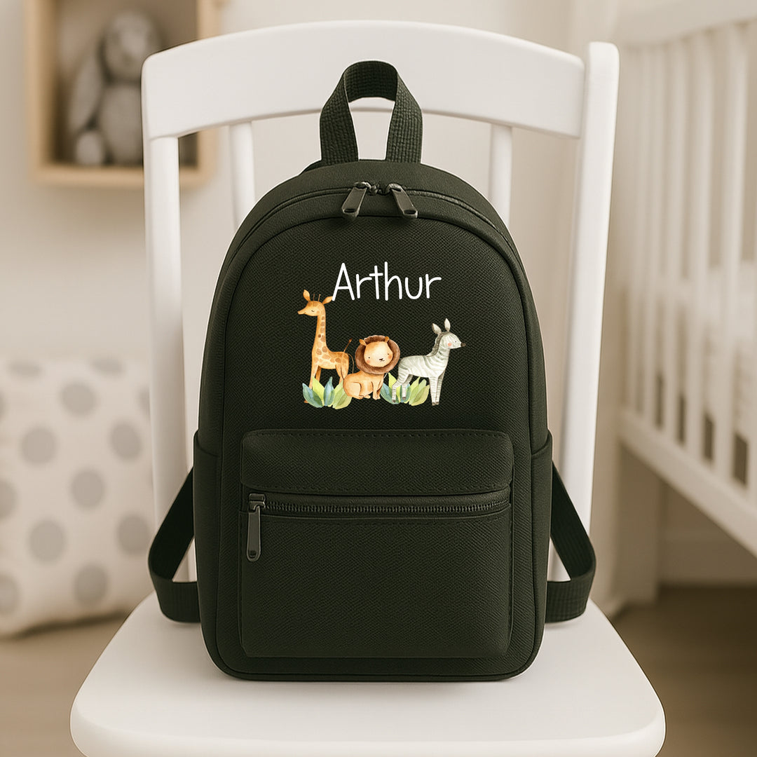Personalised Jungle Scene Backpack