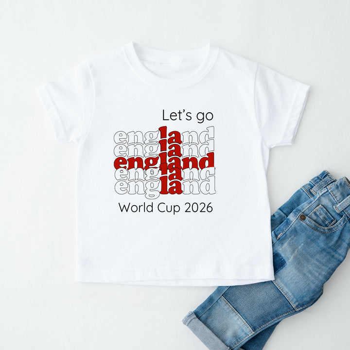 Let's Go England World Cup Family Matching Outfits
