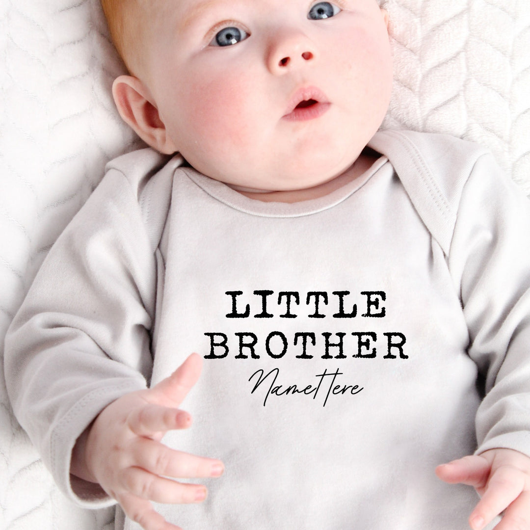 Big Brother/Sister Sibling Matching T-shirt and Babygrow