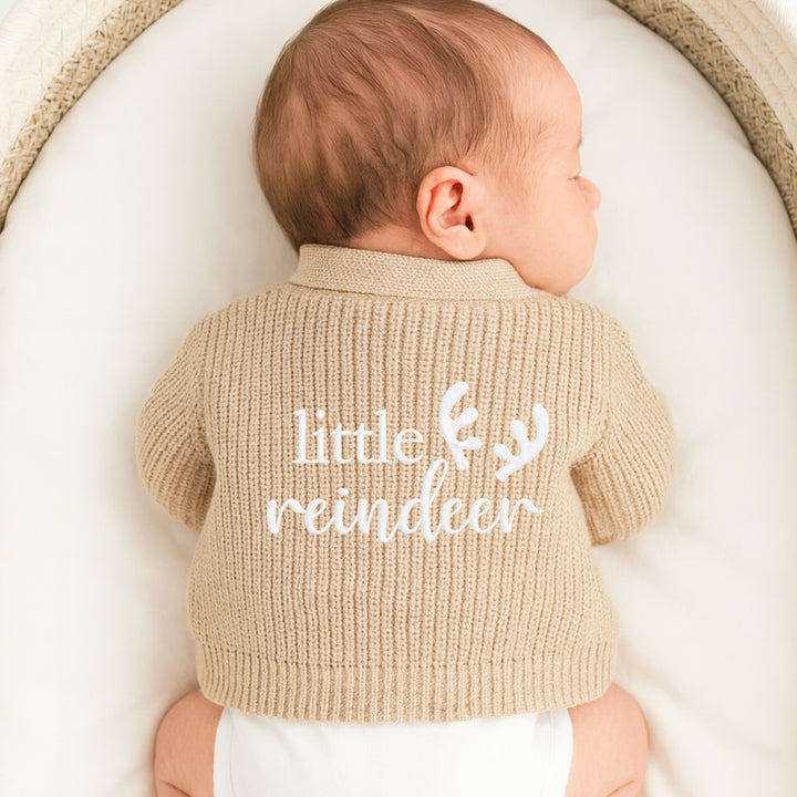 Little Reindeer Christmas Cardigan