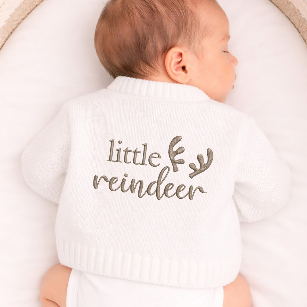 Little Reindeer Christmas Cardigan
