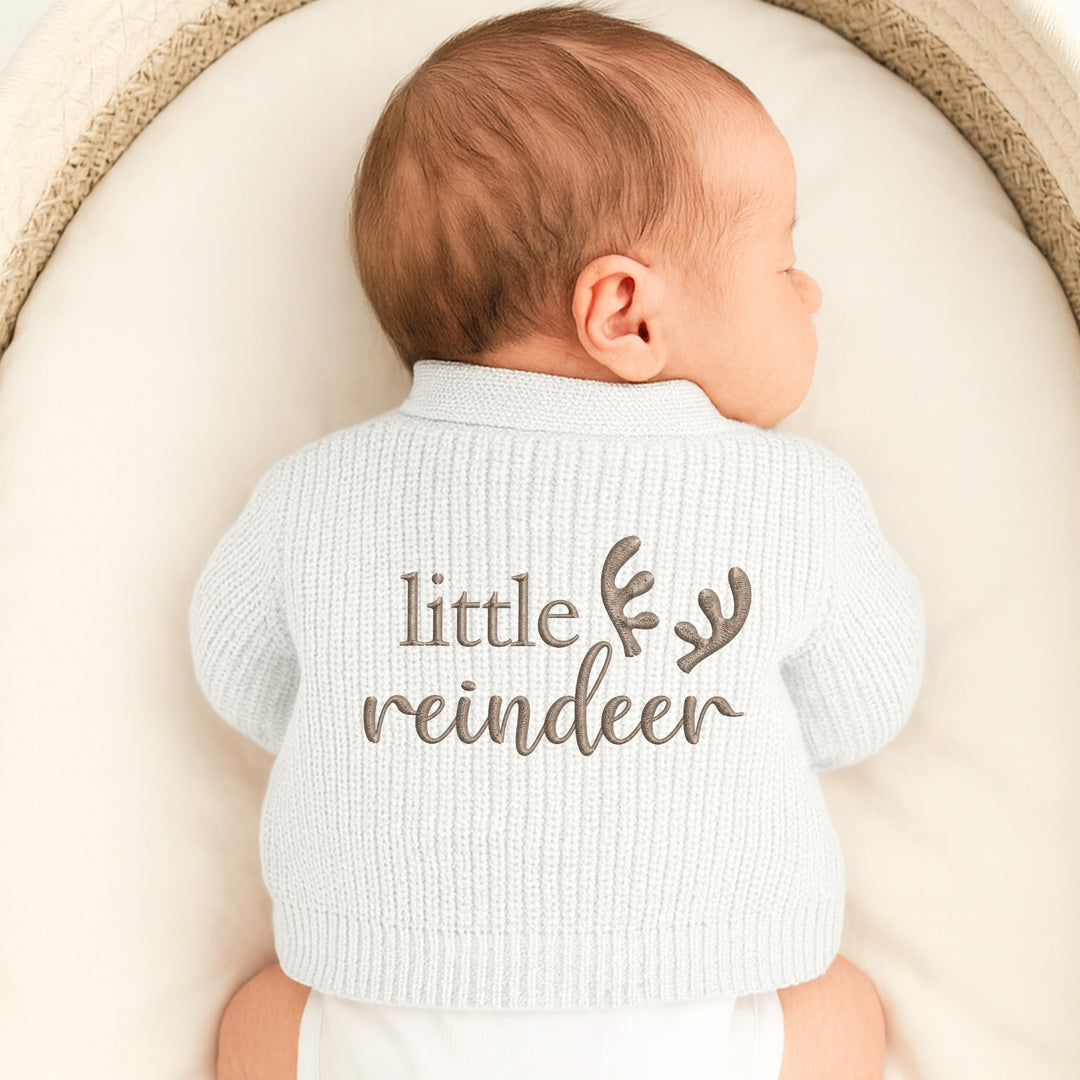 Little Reindeer Christmas Cardigan