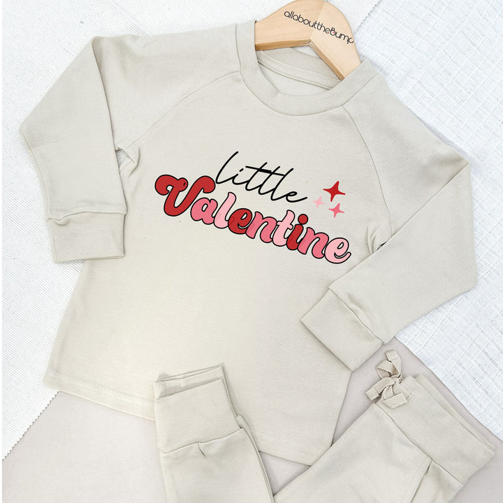 Little Valentine Lightweight Cotton Tracksuit