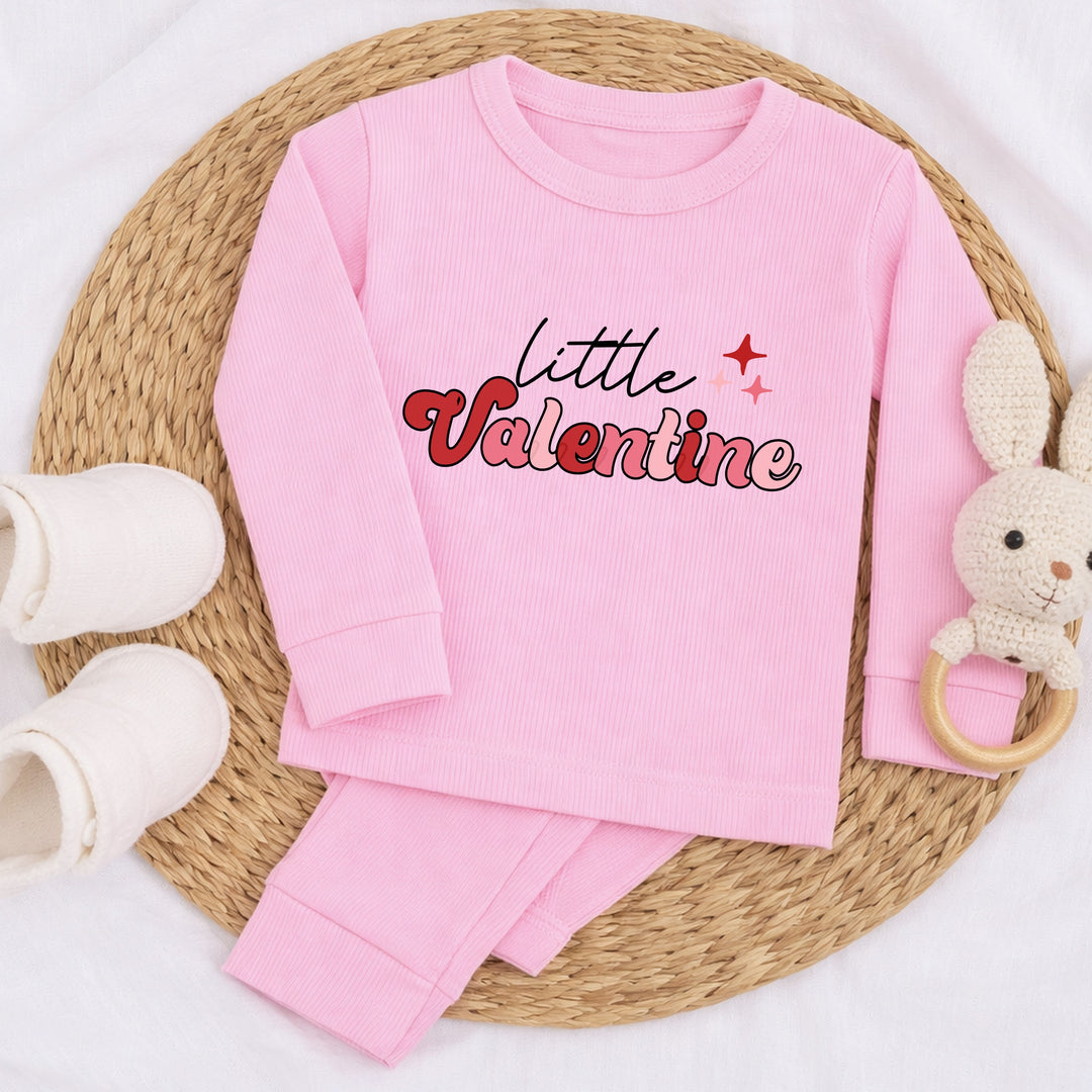 Little Valentine Ribbed Loungewear