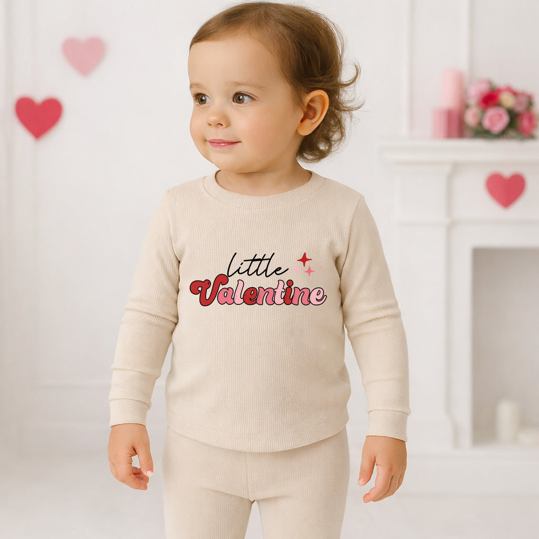 Little Valentine Ribbed Loungewear