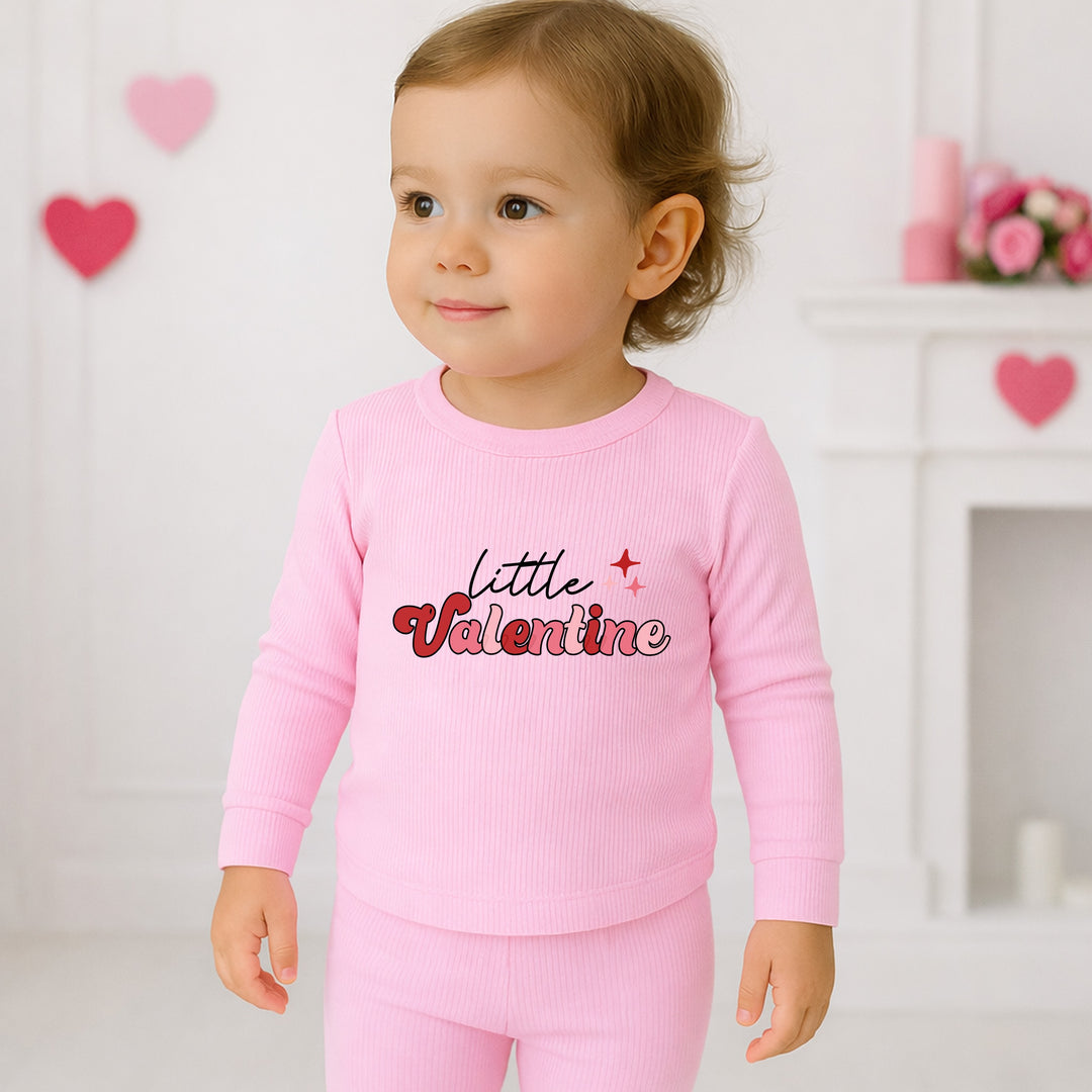 Little Valentine Ribbed Loungewear