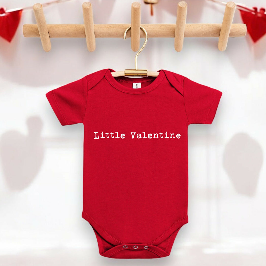 Personalised Little Valentine Babygrow/Vest