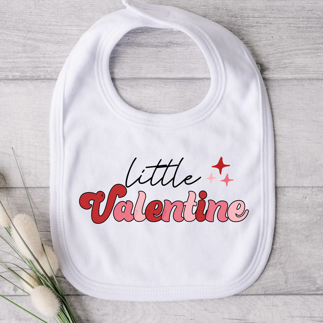 Personalised Pink Little Valentine Babygrow/Vest