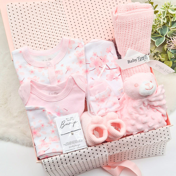 Girls Luxury Blossom & Comforter Gift Hamper Set