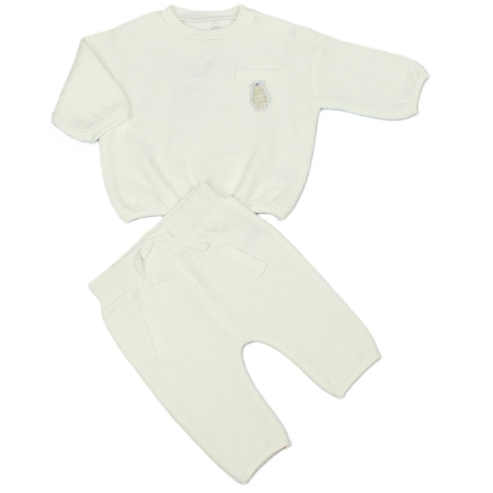 Baby Unisex Quilted 2 Piece Jog Set