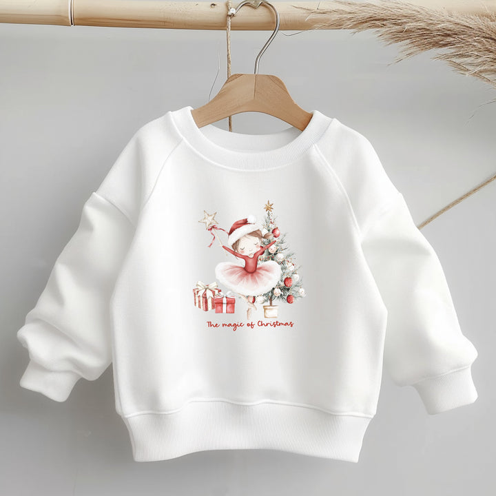 Red Girl Nutcracker Christmas Jumper