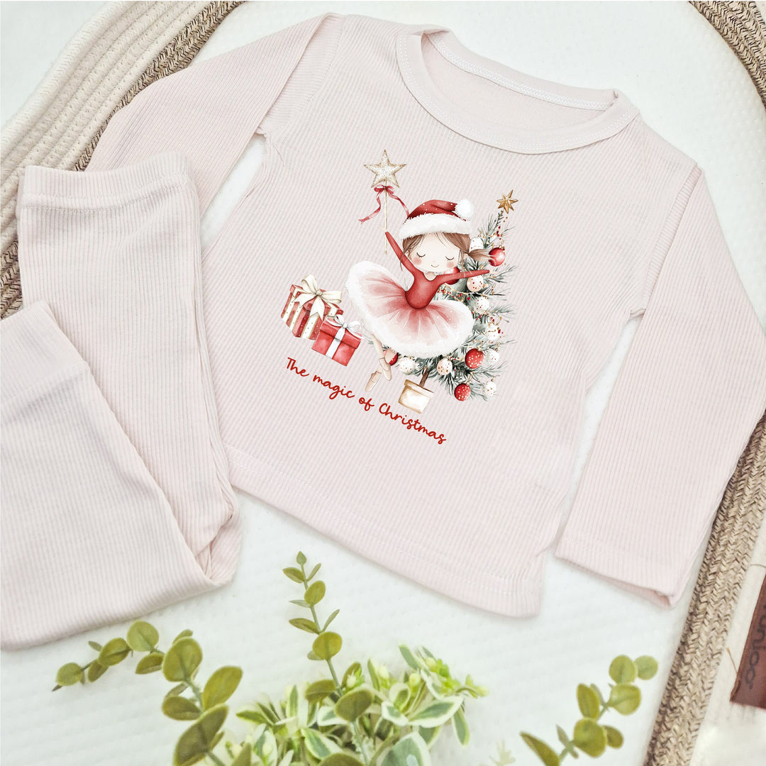 Red Nutcracker Christmas Ribbed Loungewear