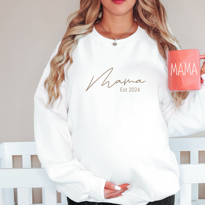 Personalised Mama Est Sweatshirt