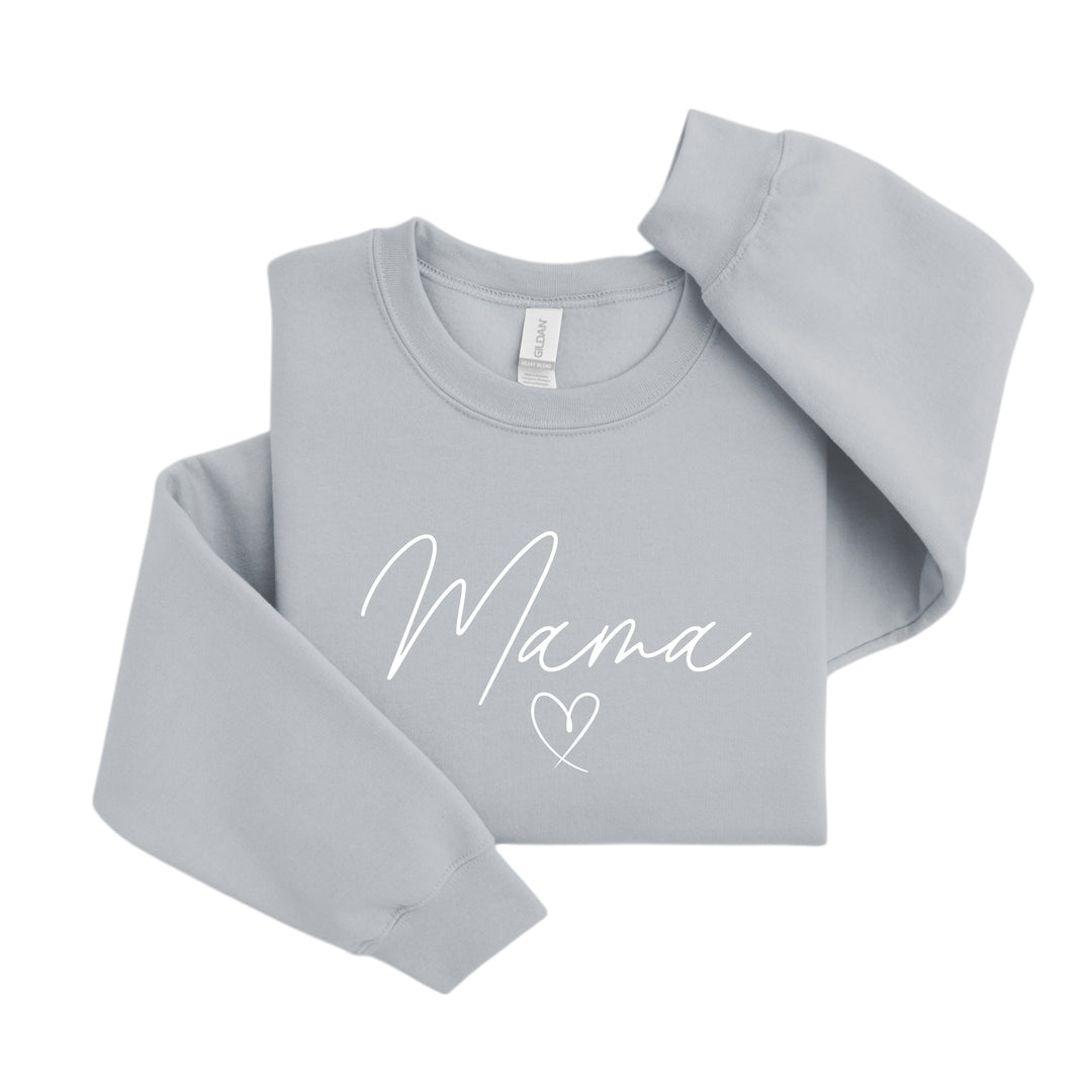 Mama Heart Beige Sweatshirt