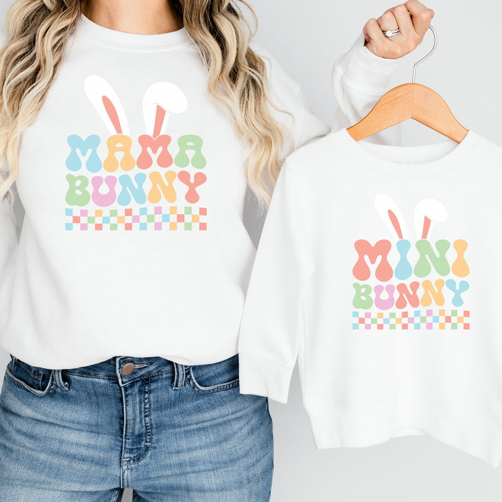 Easter Mum & Mini Bunny Matching Sweatshirts