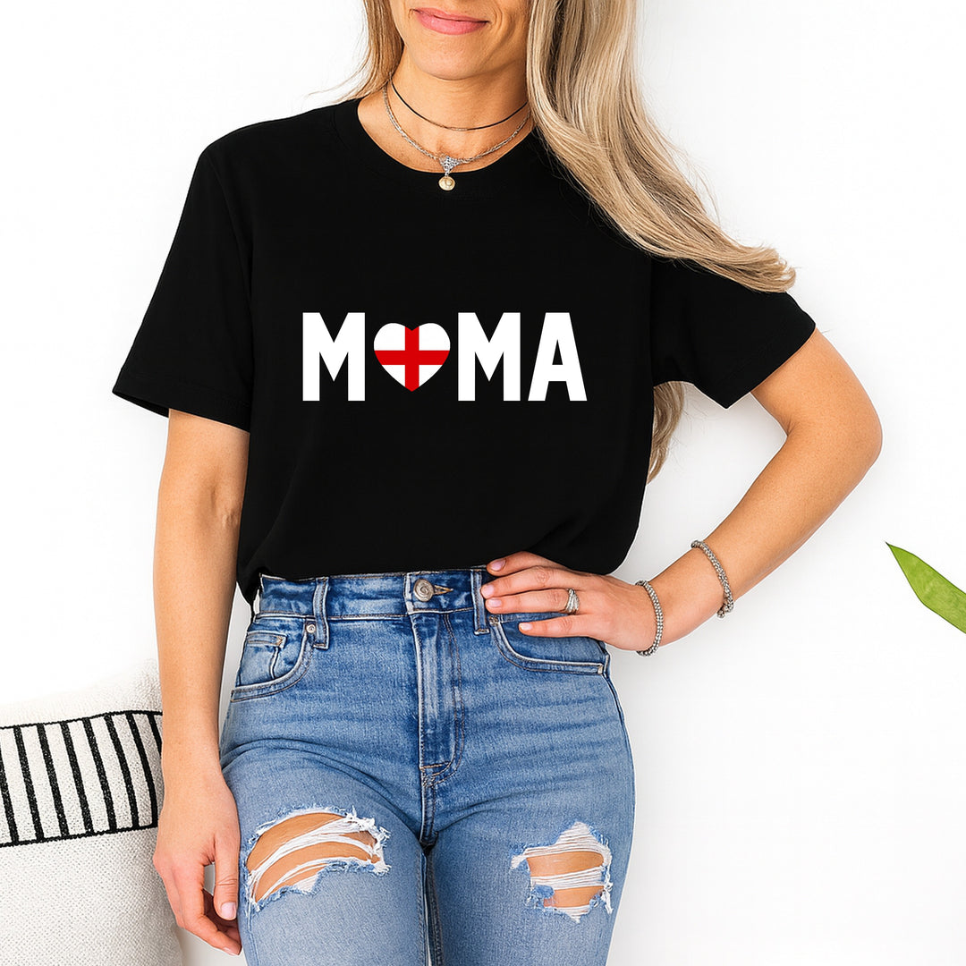 Black Mama and Mini World Cup Family Matching Outfits